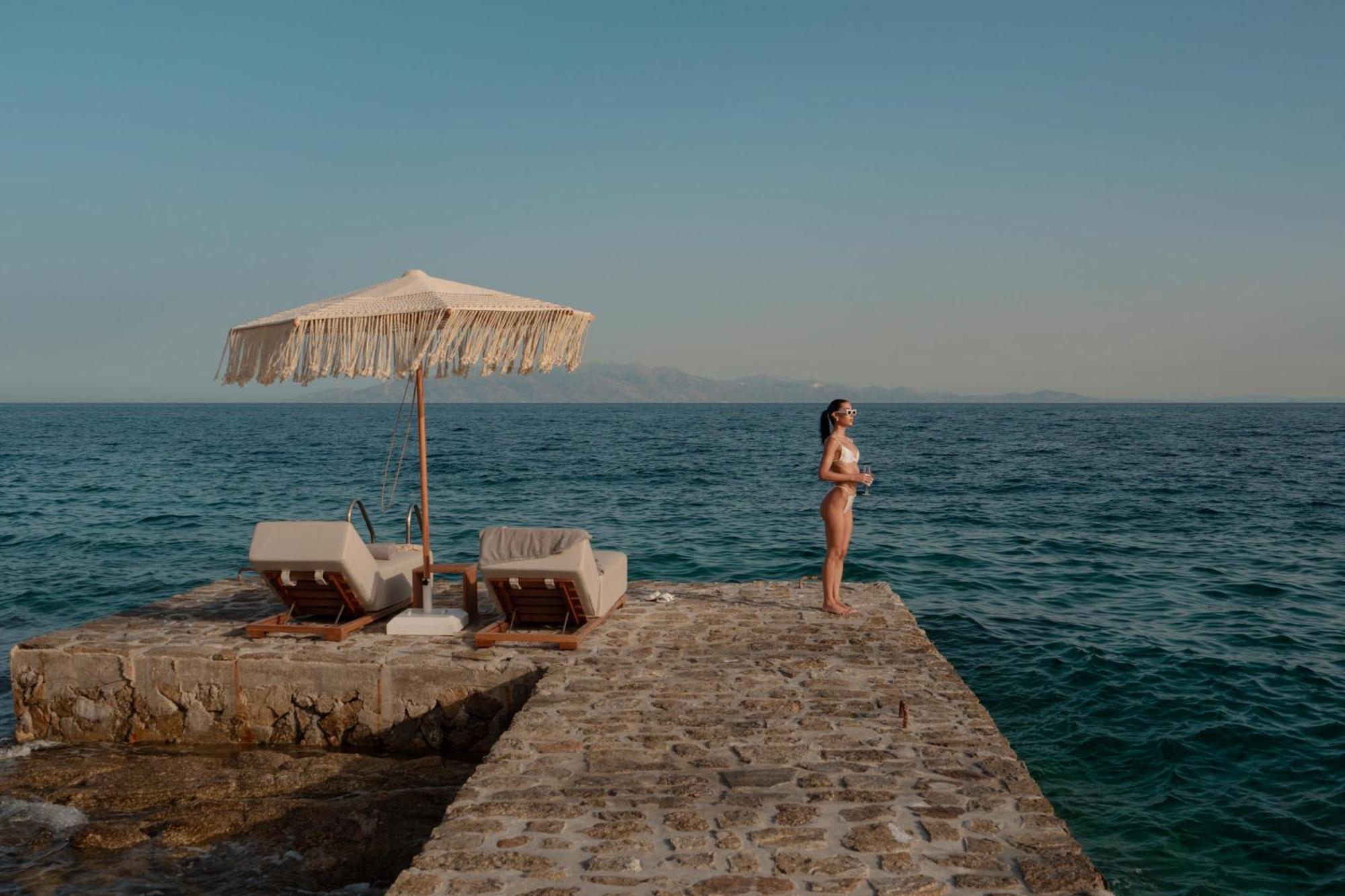 Splendid Mykonos Waterfront Villa Mykonos Town Exterior photo